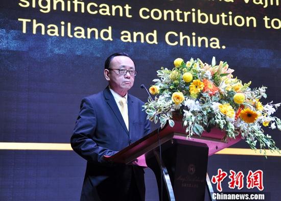 12月4日晚，泰王國駐南寧總領(lǐng)事館在廣西首府南寧市舉行招待會，慶祝泰國國慶。中新社記者 黃艷梅 攝
